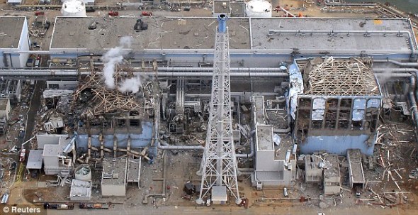 Сүйрэл: Фукушима Даийчийн АЦС-ыг агаараас авсан зураг, 2011 оны 3-р сарын 20.